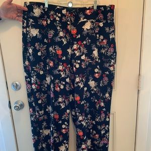 Lane Bryant Floral pants